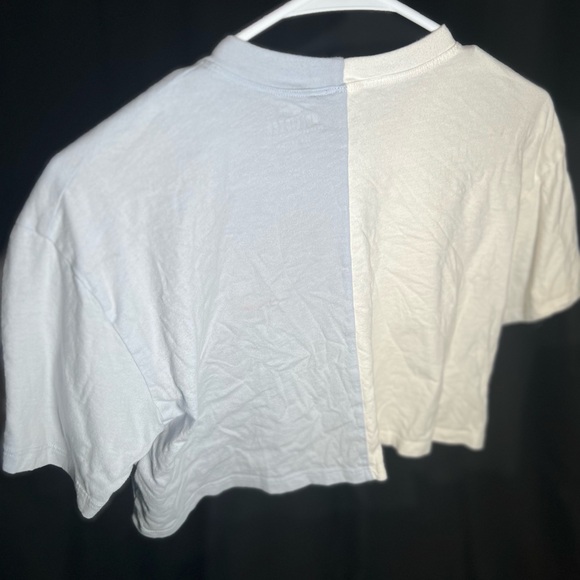 Cropped color block shirt - Picture 3 of 3